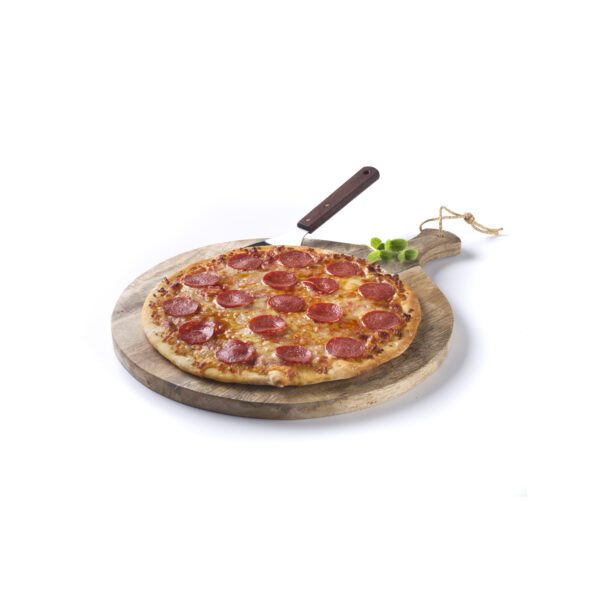 2004- Pepperoni loncheado pizza.