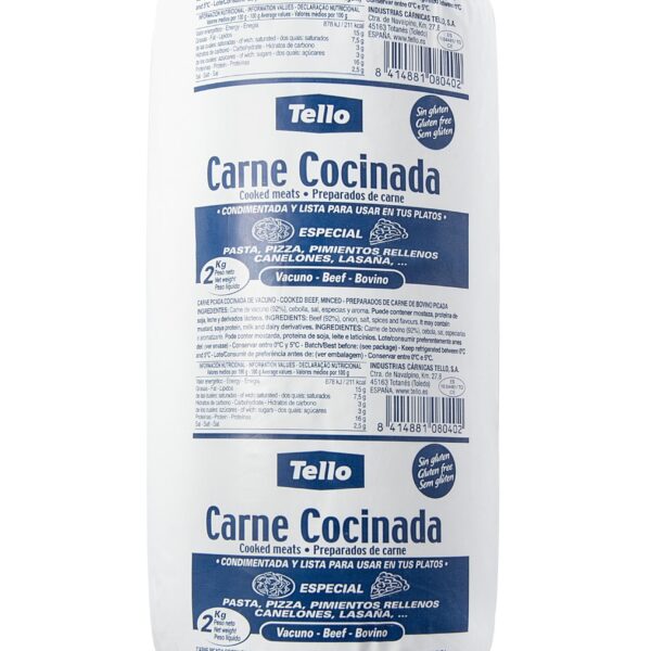 2006. Carne congelada cocinada de vacuno.