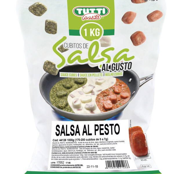3084- Cubitos salsa pesto.