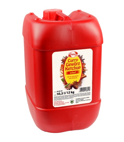 7213- Ketchup Curry picante Hela
