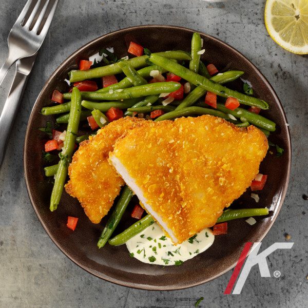 7380. Filete de pechuga de pollo con empanado Cornflakes (2)