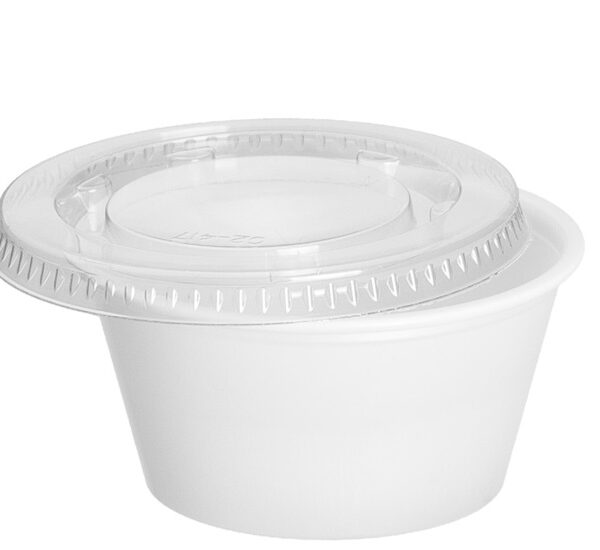 9066. TAPA TRANSP. TARRINA 30 ML ; 100x25