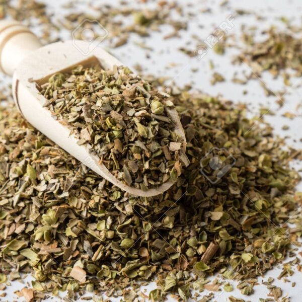 oregano on white table